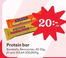 Hemköp Protein bar erbjuda
