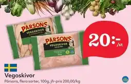 Hemköp Vegoskivor erbjuda