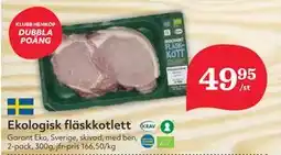 Hemköp Ekologisk fläskkotlett erbjuda