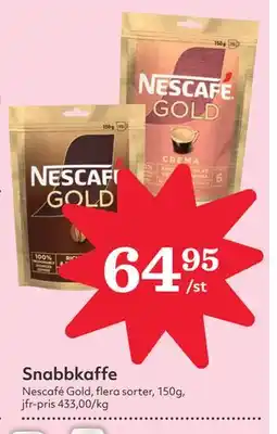 Hemköp Snabbkaffe erbjuda