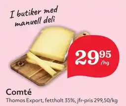 Hemköp Comté erbjuda