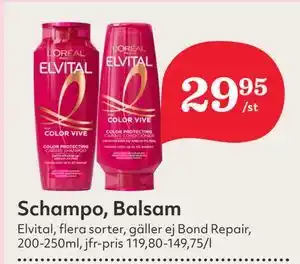 Hemköp Schampo, Balsam erbjuda