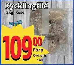 Supergrossen Kycklingfilé erbjuda
