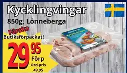 Supergrossen Kycklingvingar erbjuda