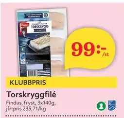 Hemköp Torskryggfilé erbjuda