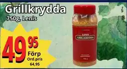 Supergrossen Grillkrydda erbjuda