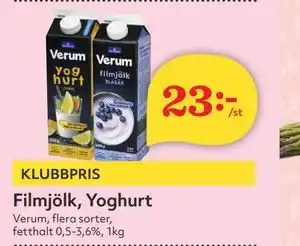 Hemköp Filmjölk, Yoghurt erbjuda