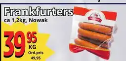 Supergrossen Frankfurters erbjuda