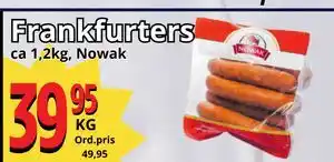 Supergrossen Frankfurters erbjuda