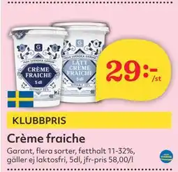 Hemköp Crème fraiche erbjuda