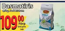 Supergrossen Basmatiris erbjuda