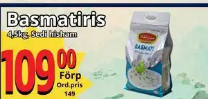 Supergrossen Basmatiris erbjuda
