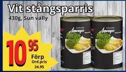 Supergrossen Vit stångsparris erbjuda
