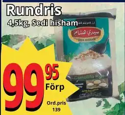 Supergrossen Rundris erbjuda