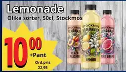 Supergrossen Lemonade erbjuda