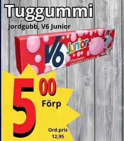 Supergrossen Tuggummi erbjuda