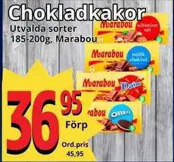 Supergrossen Chokladkakor erbjuda