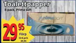 Supergrossen Toalettpapper erbjuda