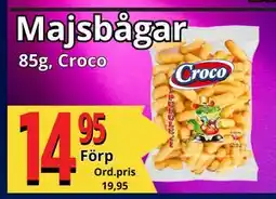Supergrossen Majsbågar erbjuda