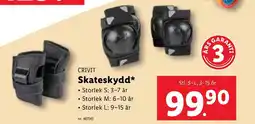 Lidl CRIVIT Skateskydd erbjuda