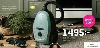 Elon Electrolux Dammsugare PD82-4MB erbjuda