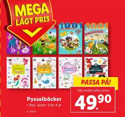 Lidl Pysselböcker erbjuda