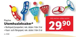 Lidl PLAYTIVE Utomhusleksaker erbjuda
