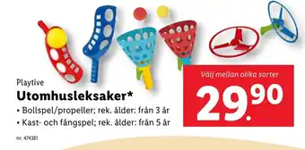 Lidl PLAYTIVE Utomhusleksaker erbjuda