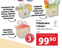 Lidl PLAYTIVE Träleksaker i väska erbjuda