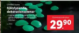 Lidl LIVARNO HOME Självlysande dekorationsstenar erbjuda
