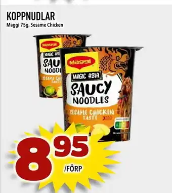Din Mat KOPPNUDLAR erbjuda