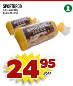 Din Mat SPORTBRÖD erbjuda