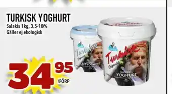 Din Mat TURKISK YOGHURT erbjuda