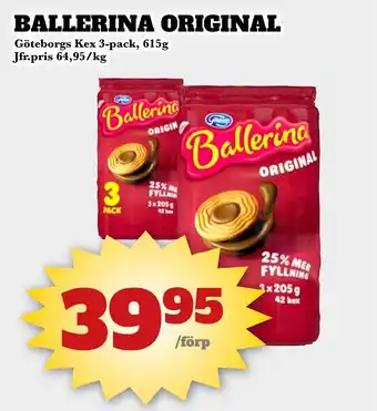 Bonum Matmarknad BALLERINA ORIGINAL erbjuda