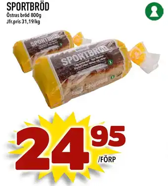 Bonum Matmarknad SPORTBRÖD erbjuda