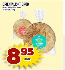 Bonum Matmarknad ORIENTALISKT BRÖD erbjuda