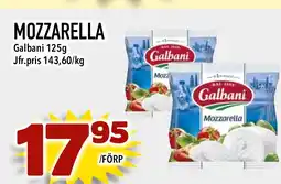 Bonum Matmarknad MOZZARELLA erbjuda