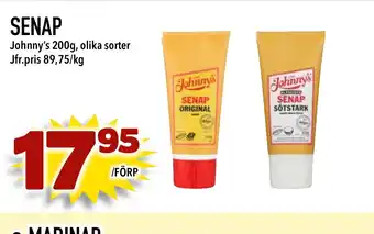Bonum Matmarknad SENAP erbjuda