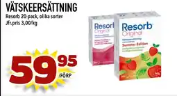Bonum Matmarknad VÄTSKEERSÄTTNING erbjuda