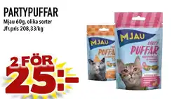 Bonum Matmarknad PARTYPUFFAR erbjuda