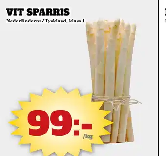 Bonum Matmarknad VIT SPARRIS erbjuda
