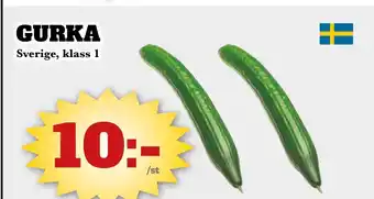 Bonum Matmarknad GURKA erbjuda