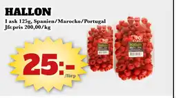 Bonum Matmarknad HALLON erbjuda
