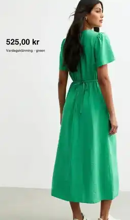 Zalando Vardagsklänning - green erbjuda
