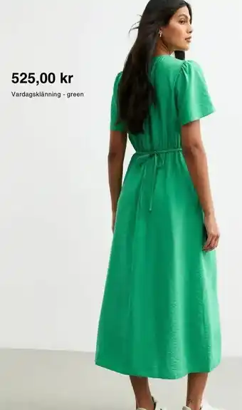 Zalando Vardagsklänning - green erbjuda