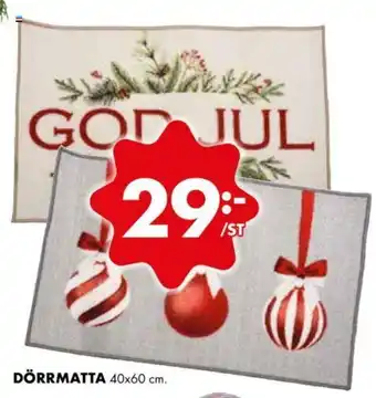 ÖoB Dörrmatta 40x60 cm erbjuda