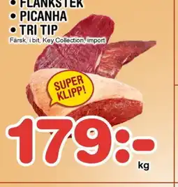 Nya Pulsen • FLANKSTEK • PICANHA • TRI TIP erbjuda