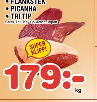 Nya Pulsen • FLANKSTEK • PICANHA • TRI TIP erbjuda