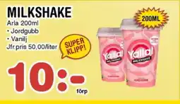 Nya Pulsen MILKSHAKE erbjuda