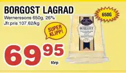 Nya Pulsen BORGOST LAGRAD erbjuda